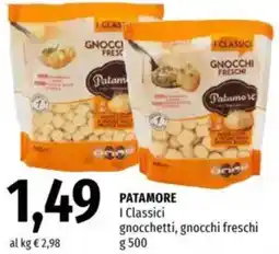 Famila PATAMORE I Classici gnocchetti, gnocchi freschi offerta