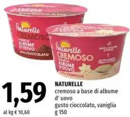 Famila NATURELLE cremoso a base di albume d'uovo offerta