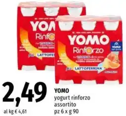 Famila YOMO yogurt rinforzo assortito offerta