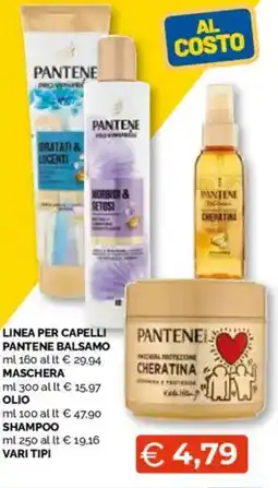 Mercatò Big Linea per capelli pantene balsamo offerta