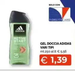 Mercatò Big Gel doccia adidas vari tipi offerta