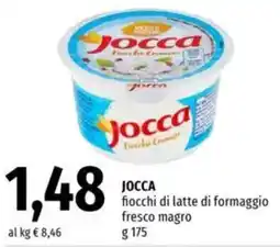 Famila JOCCA fiocchi di latte di formaggio fresco magro offerta