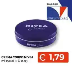 Mercatò Big Crema corpo NIVEA offerta