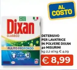 Mercatò Big Detersivo per lavatrice in polvere dixan 40 misurini offerta