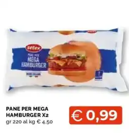 Mercatò Big Pane per mega hamburger x2 offerta
