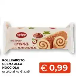 Mercatò Big Roll farcito crema alla nocciola offerta