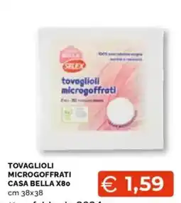 Mercatò Big Tovaglioli microgoffrati casa bella x80 offerta