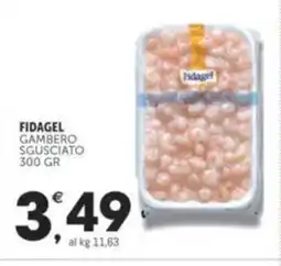 Crai FIDAGEL gambero sgusciato offerta