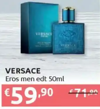 Ipersoap VERSACE Eros men edt offerta