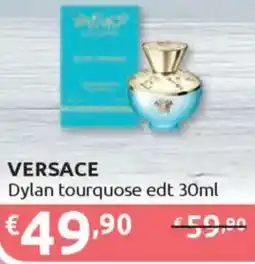 Ipersoap VERSACE Dylan tourquose edt offerta