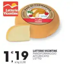 Crai LATTERIE VICENTINE Pandiformaggio affumicato l'etto offerta