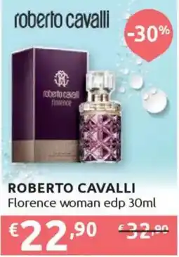 Ipersoap ROBERTO CAVALLI Florence woman edp offerta