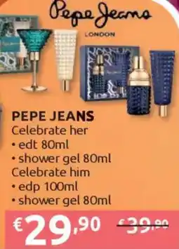 Ipersoap PEPE JEANS Celebrate her edt offerta