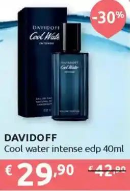 Ipersoap DAVIDOFF Cool water intense edp offerta