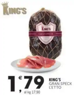 Crai KING'S Gran speck l'etto offerta