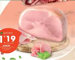 Crai LEONCINI Prosciutto cotto scaligero l'etto offerta