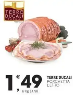 Crai TERRE DUCALI porchetta l'etto offerta