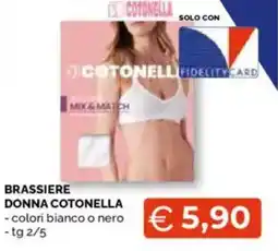 Mercatò Big Brassiere donna cotonella offerta
