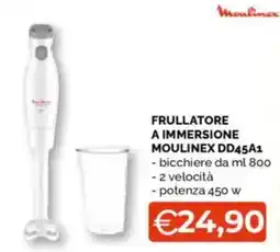 Mercatò Big FRULLATORE A IMMERSIONE MOULINEX DD45A1 offerta