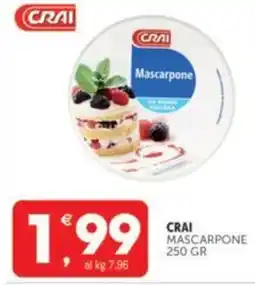Crai CRAI Mascarpone offerta