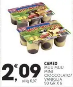 Crai CAMEO muu muu mini cioccolato/ vaniglia offerta