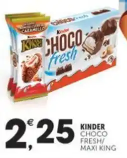 Crai KINDER Choco fresh/ maxi king offerta
