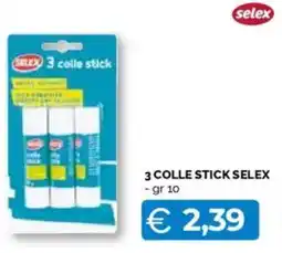 Mercatò Big 3 colle stick selex offerta
