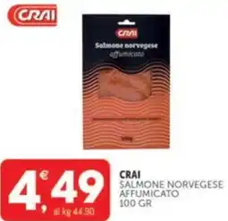 Crai CRAI Salmone norvegese affumicato offerta