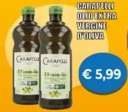 Supermercato Papale Carapelli olio extra vergine d'oliva offerta