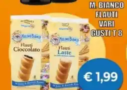 Supermercato Papale M. bianco flauti vari gusti t 8 offerta