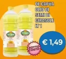 Supermercato Papale De capua olio di semi di girasole offerta