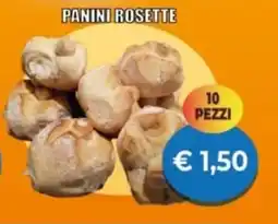 Supermercato Papale Panini rosette offerta