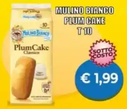 Supermercato Papale Mulino bianco plum cake t10 offerta