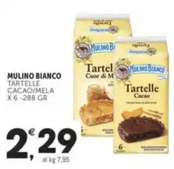 Crai MULINO BIANCO tartelle cacao/mela offerta