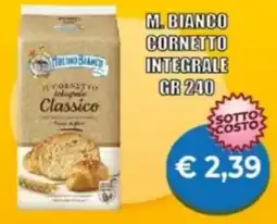 Supermercato Papale M. bianco cornetto integrale offerta