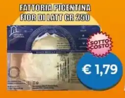 Supermercato Papale Fattoria picentina fior di latt offerta