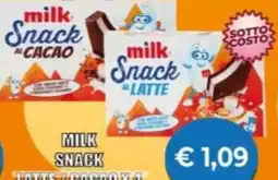 Supermercato Papale Milk snack offerta