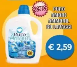 Supermercato Papale Puro amore ammorb. 60 lavaggi offerta