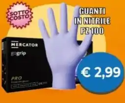 Supermercato Papale Guanti in nitrile pz 100 offerta