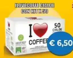 Supermercato Papale I lovecoffe cialde con kit x 50 offerta