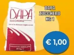 Supermercato Papale Dapa zucchero offerta