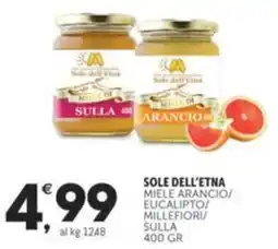 Crai Sole dell'etna miele arancio/ eucalipto millefiori/ sulla offerta
