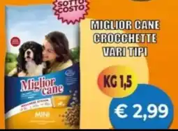 Supermercato Papale Miglior cane crocchette vari tipi offerta