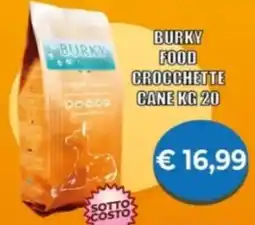 Supermercato Papale Burky food crocchette cane offerta