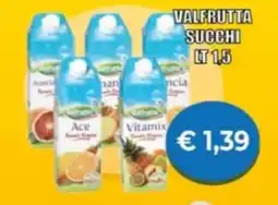 Supermercato Papale Valfrutta succhi offerta