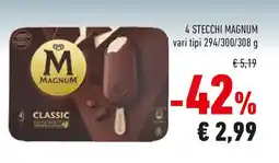 Conad 4 stecchi magnum offerta