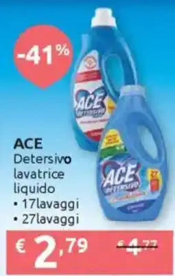 Ipersoap ACE Detersivo lavatrice liquido offerta