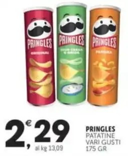 Crai PRINGLES patatine vari gusti offerta