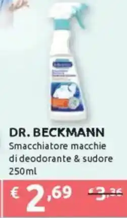 Ipersoap DR. BECKMANN Smacchiatore macchie di deodorante & sudore offerta
