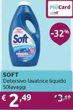 Ipersoap SOFT Detersivo lavatrice liquido 50lavaggi offerta
